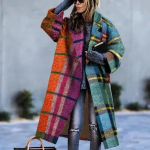 Abigail | Modern Charm Plaid Coat