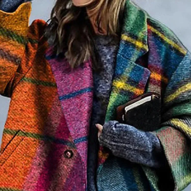 Abigail | Modern Charm Plaid Coat