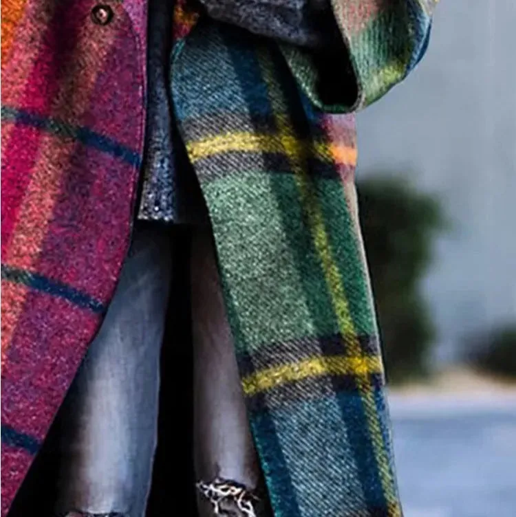 Abigail | Modern Charm Plaid Coat