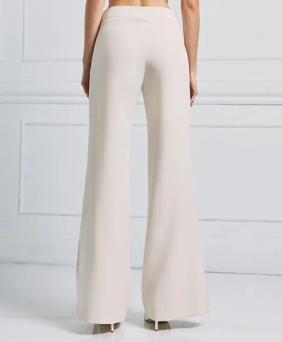 Access Fashion Vanilla Trouser With Decoration