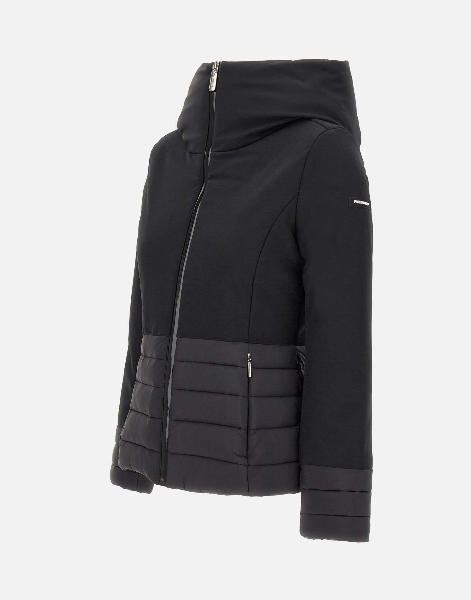 Alma Black Down Jacket for Women