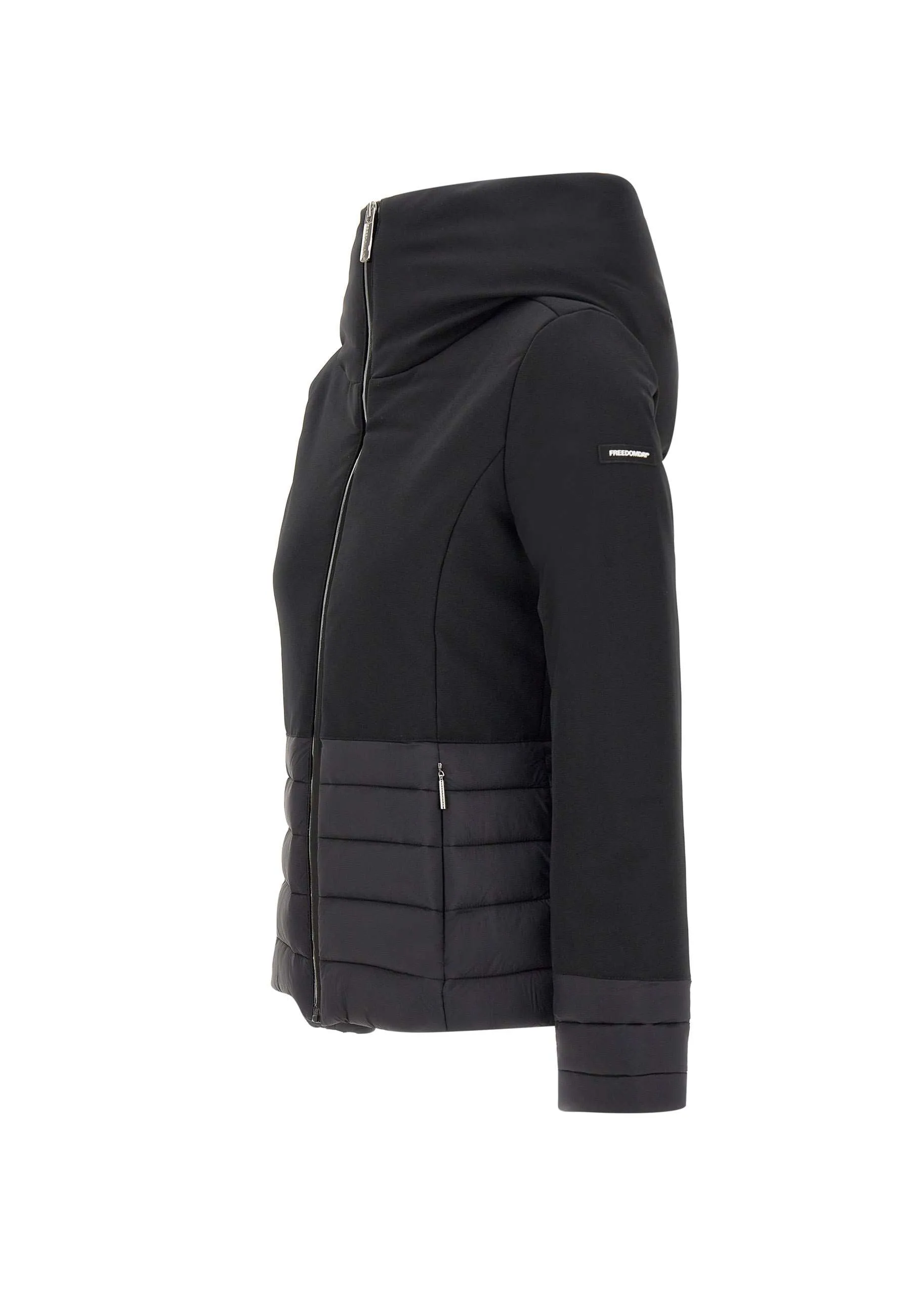 Alma Black Down Jacket for Women