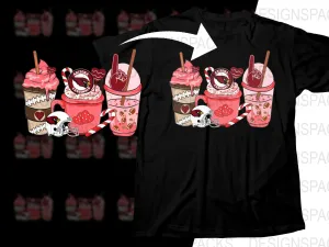 Arizona Cardinals Valentine Drink Football Png Digital Download