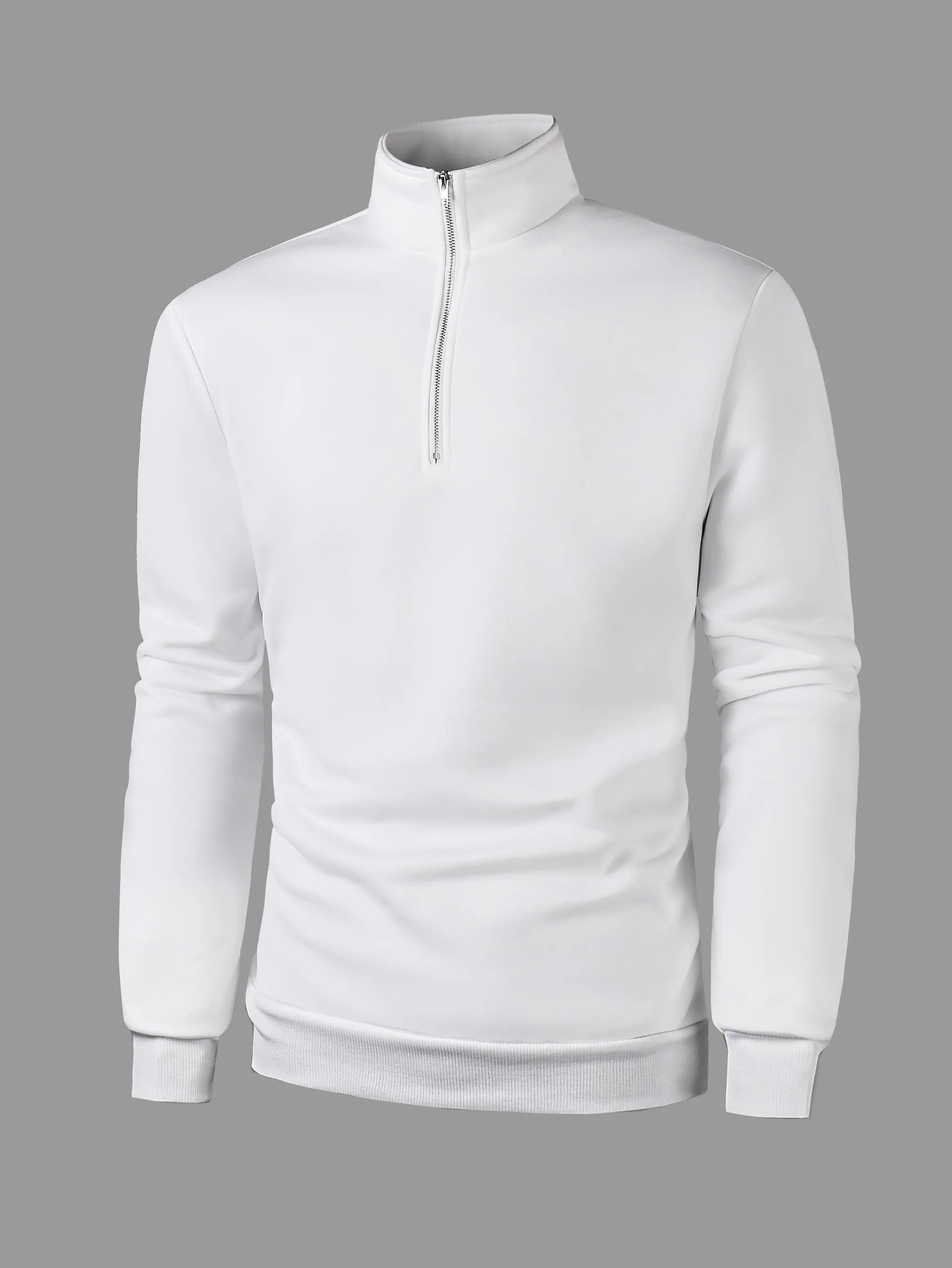 BRENZO | Comfortable Mens Sweatshirt with Zipper