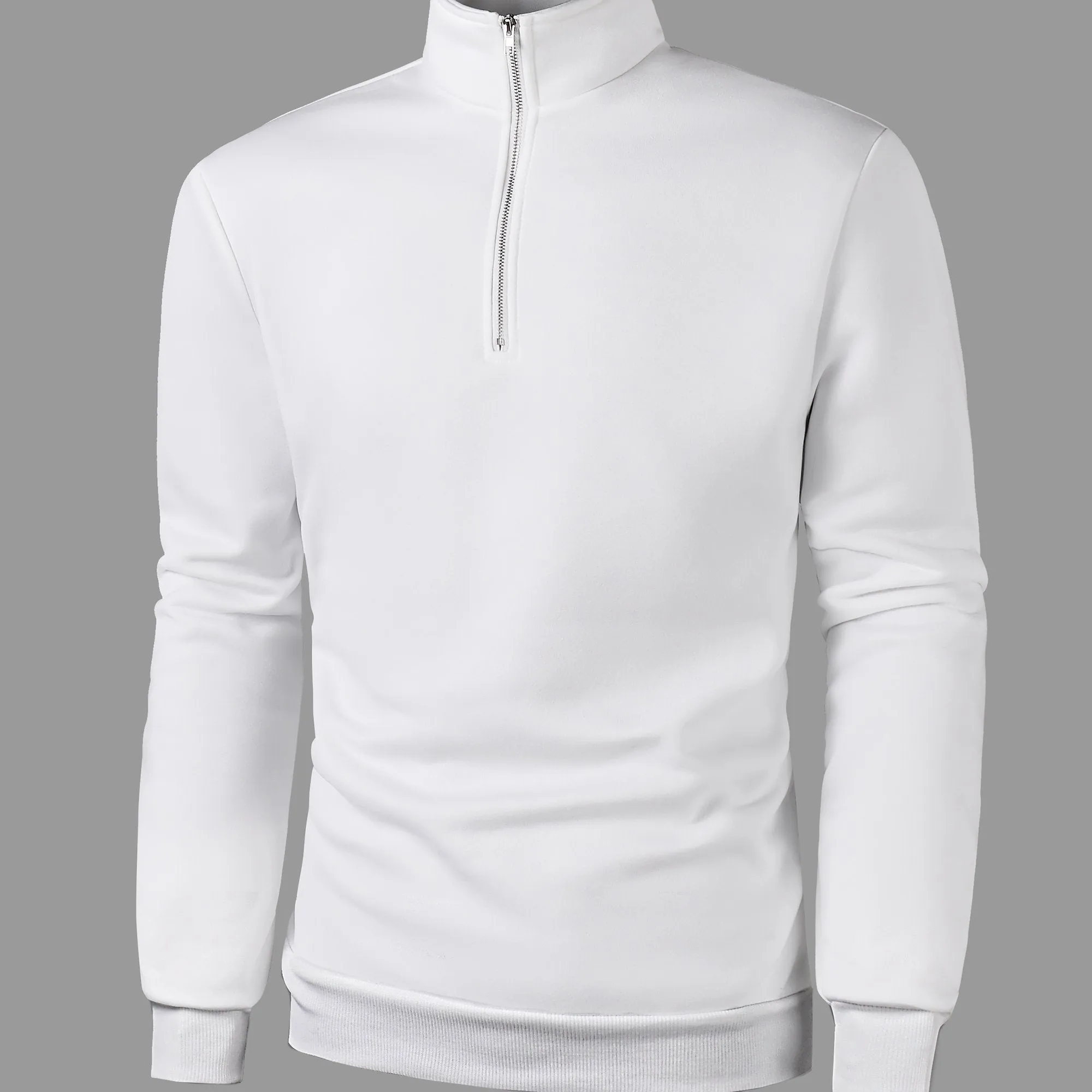 BRENZO | Comfortable Mens Sweatshirt with Zipper