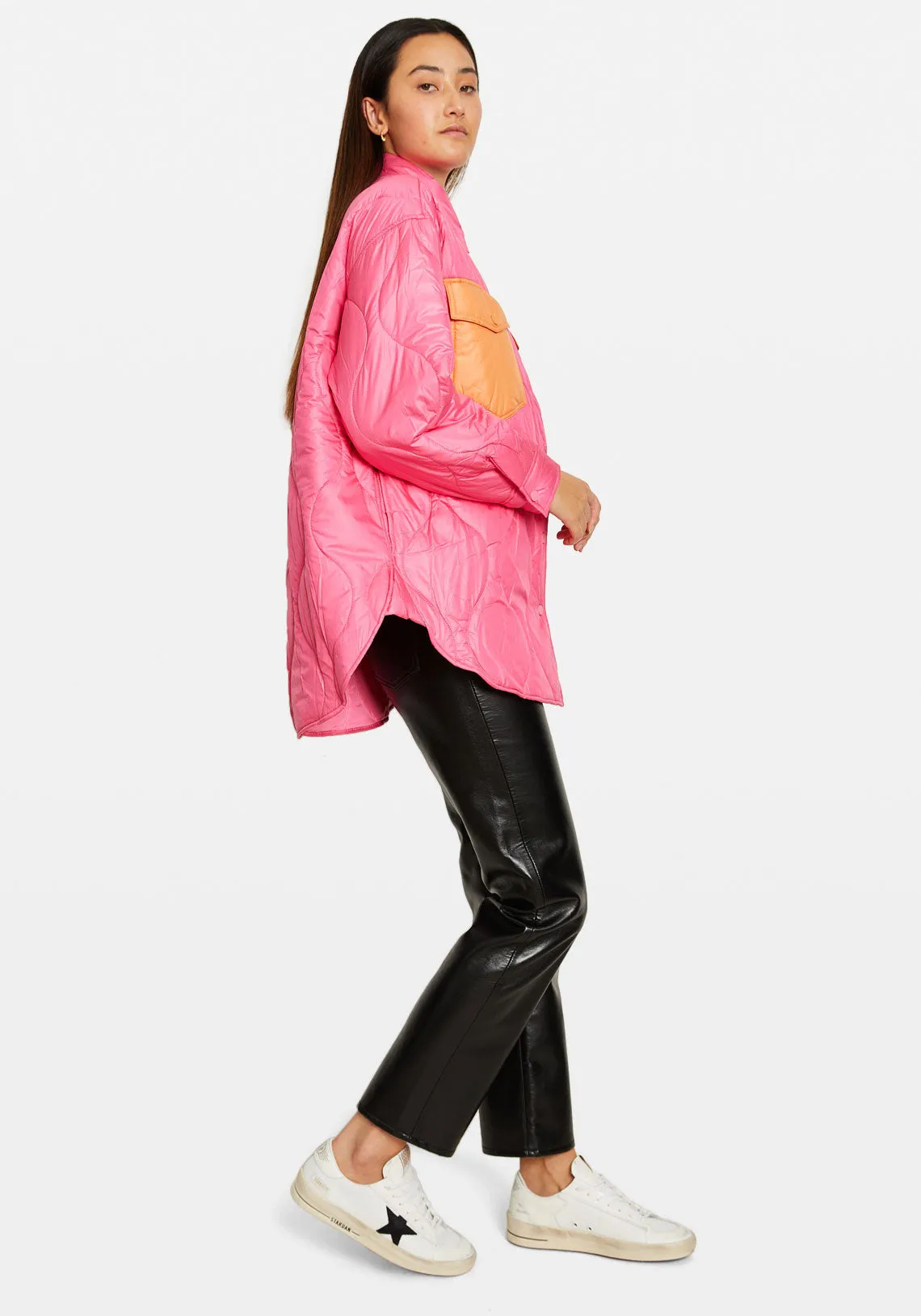 BUCKLEY JACKET ORANGE PINK