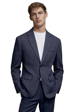 Check Wool Sport Coat