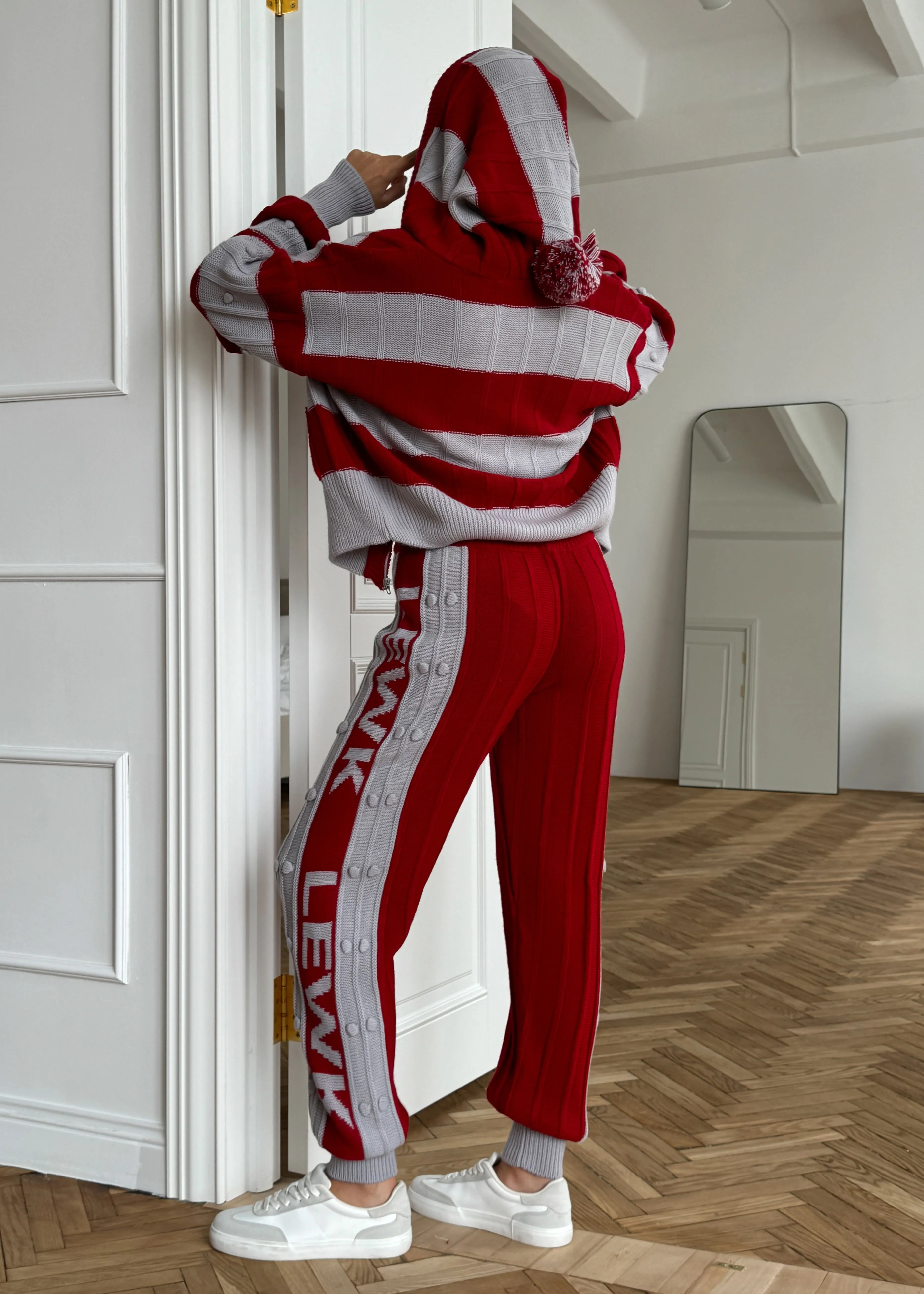 Cherry Boho Knitwear Set - Cozy, Stylish & Versatile
