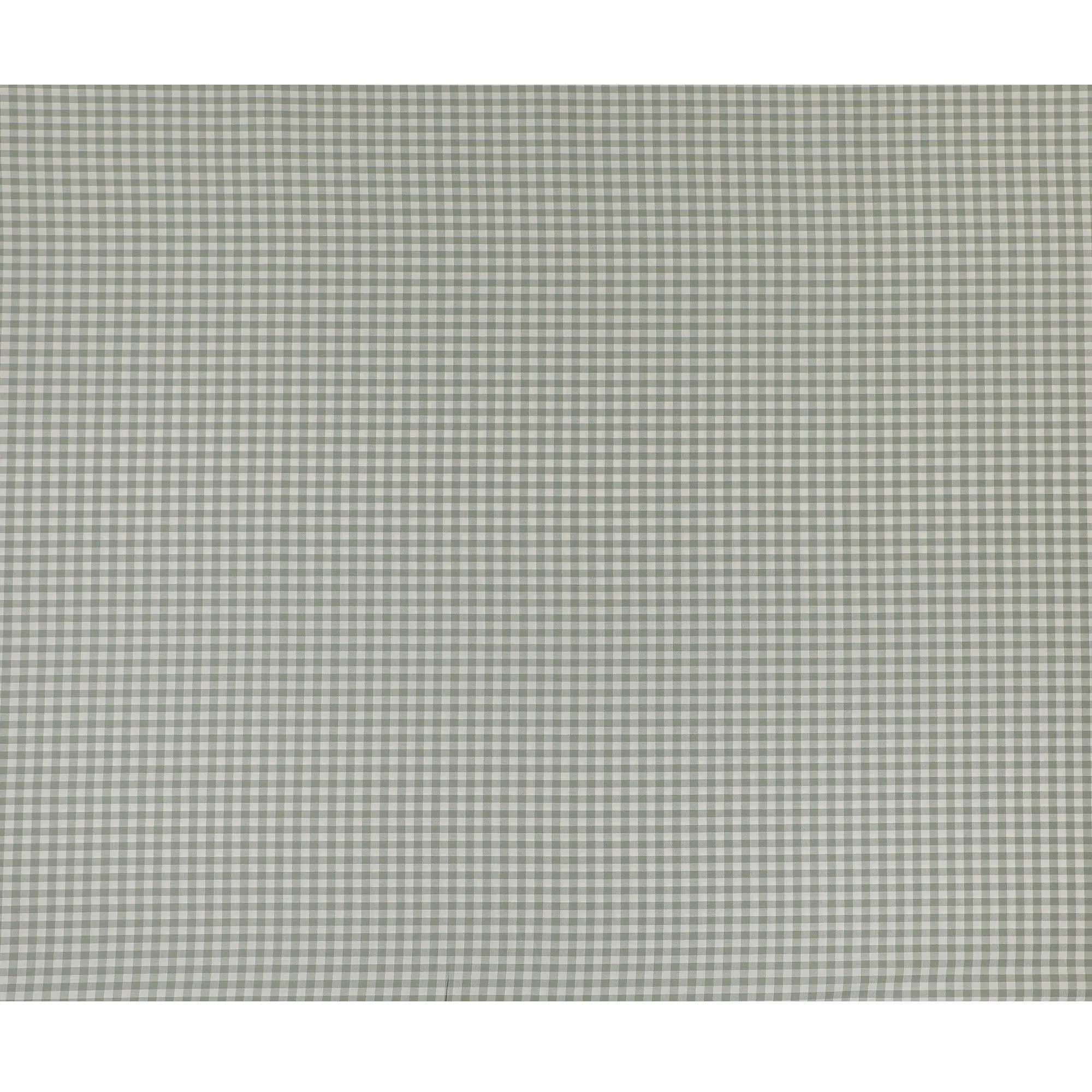 Classic Olive Gingham 100% Cotton Shirting Fabric - Versatile & Timeless, 150cm Width"-D18575
