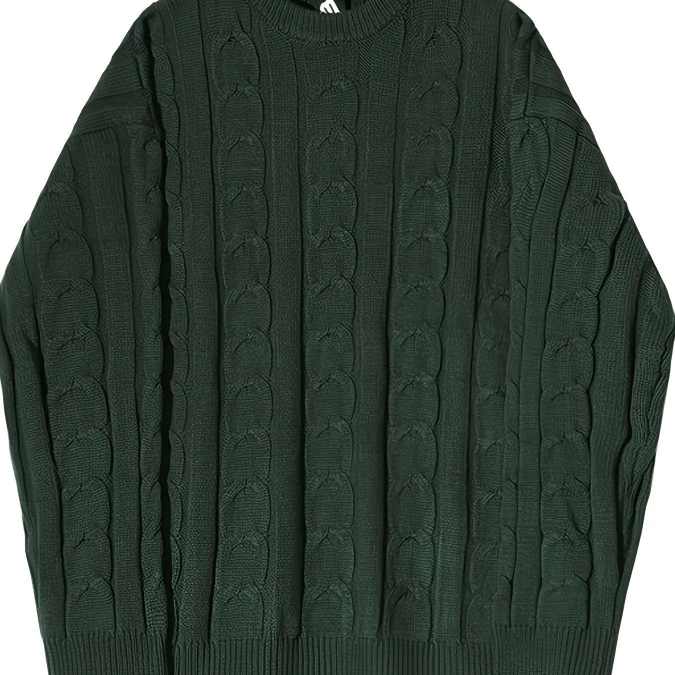 COENIX | Knitted Mens Sweater with Cable Pattern