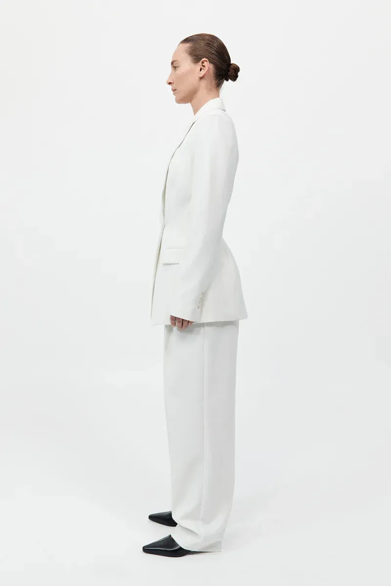 Contour Blazer in White
