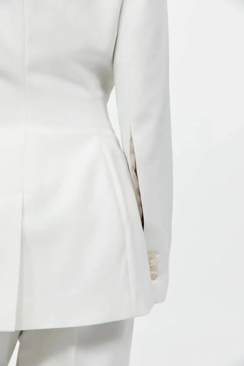 Contour Blazer in White