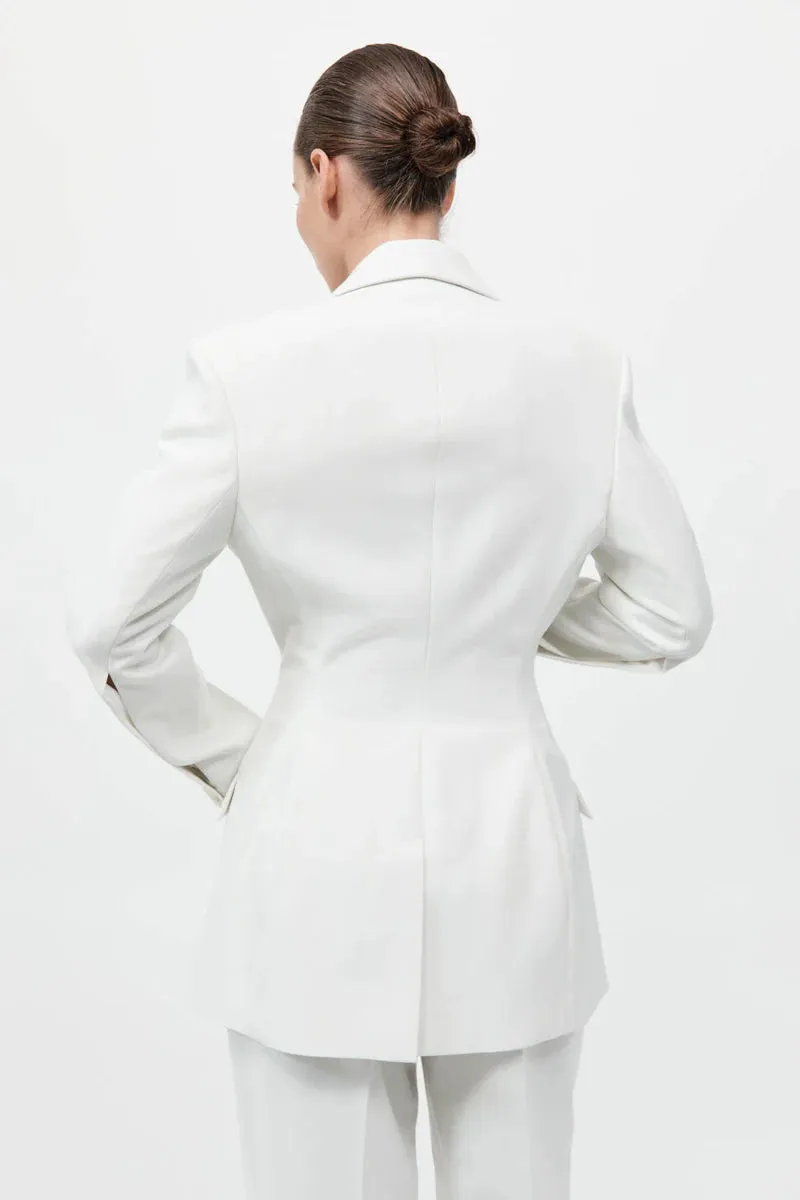 Contour Blazer in White