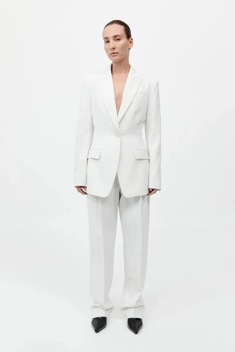 Contour Blazer in White