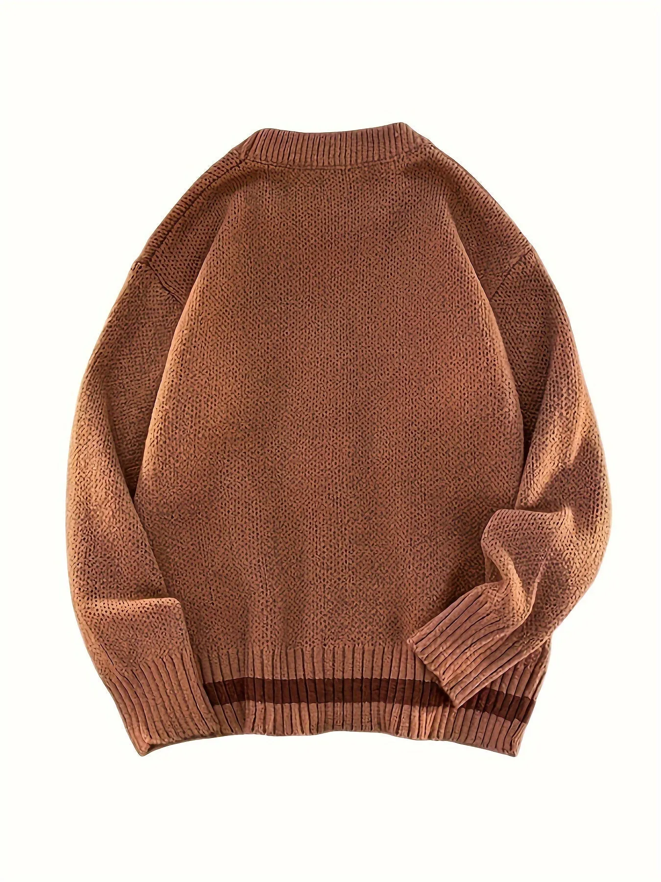 DARNEL | Retro V-Neck Mens Cardigan