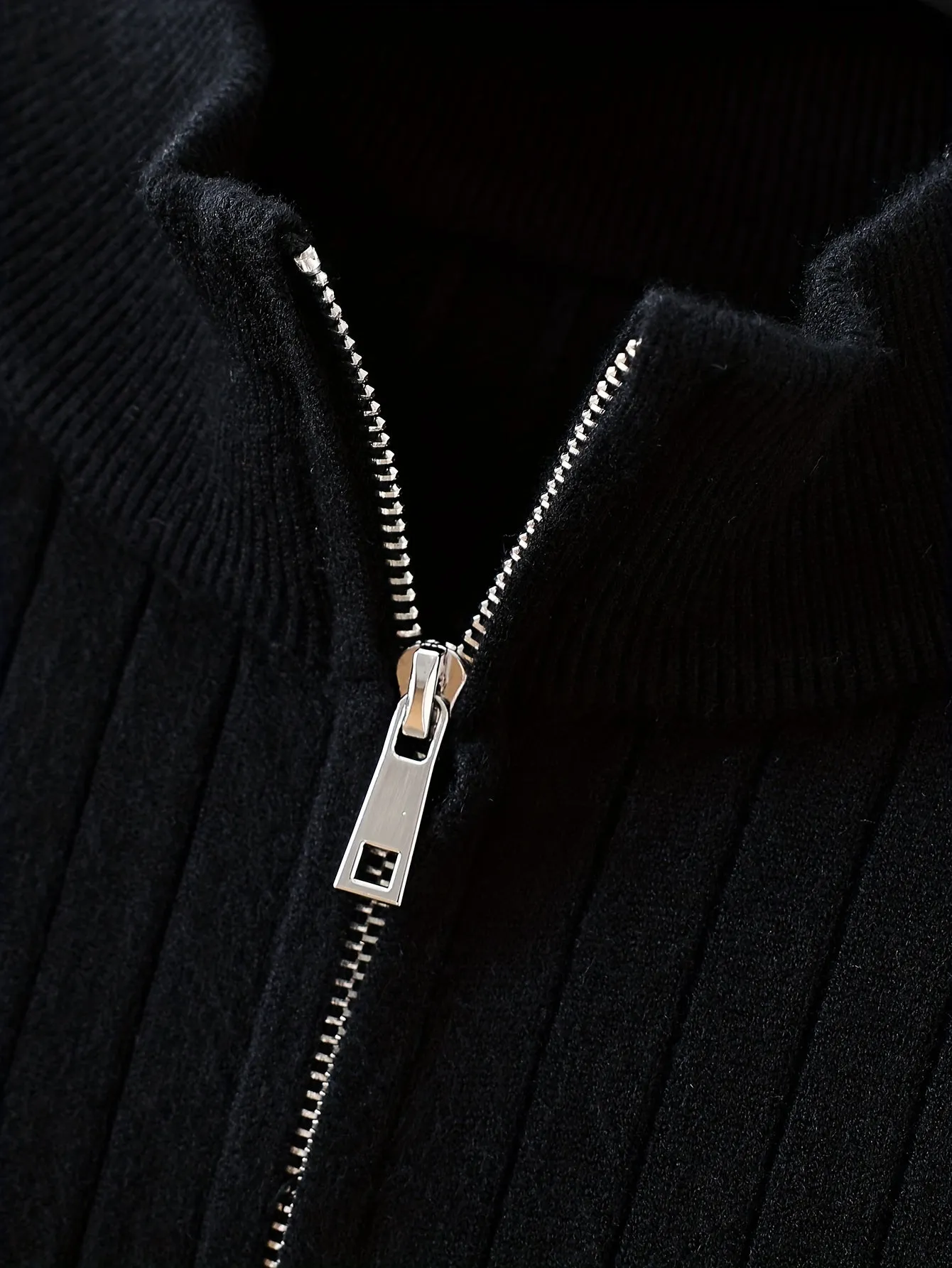 DARNIX | Trendy Ribbed Knitted Mens Cardigan