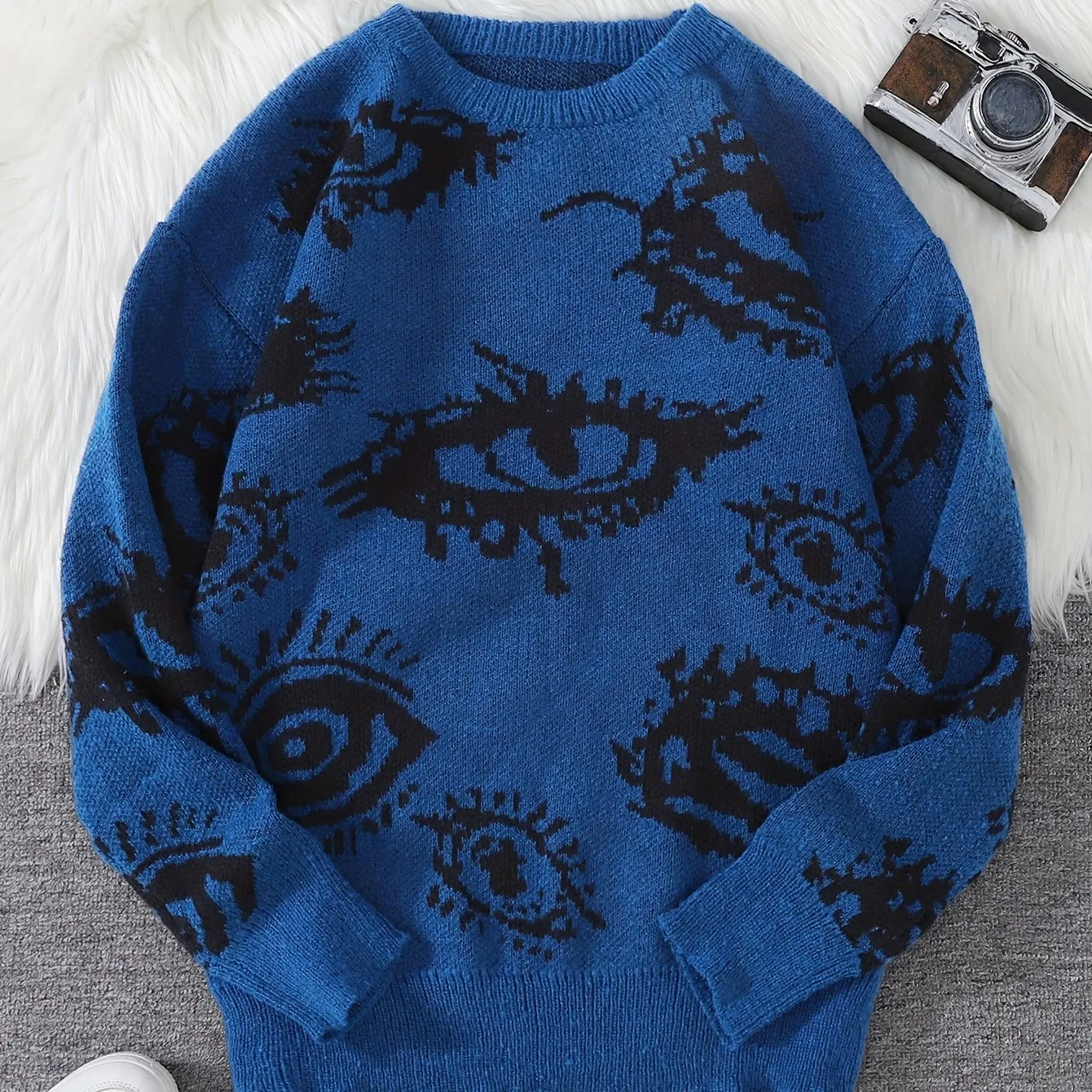 FENMAR | Graphic Autumn/Winter Sweater with Long Sleeves