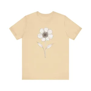 Flower Simple Elegance T Shirt