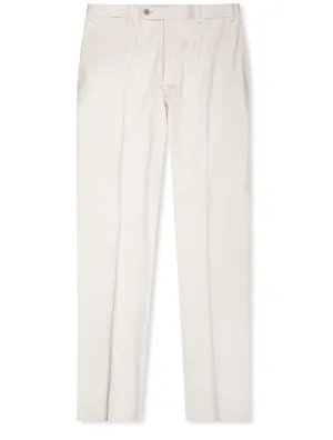 Formal Cotton Trouser Beige