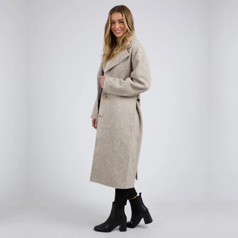 Foxwood | Whistler Coat - Oatmeal