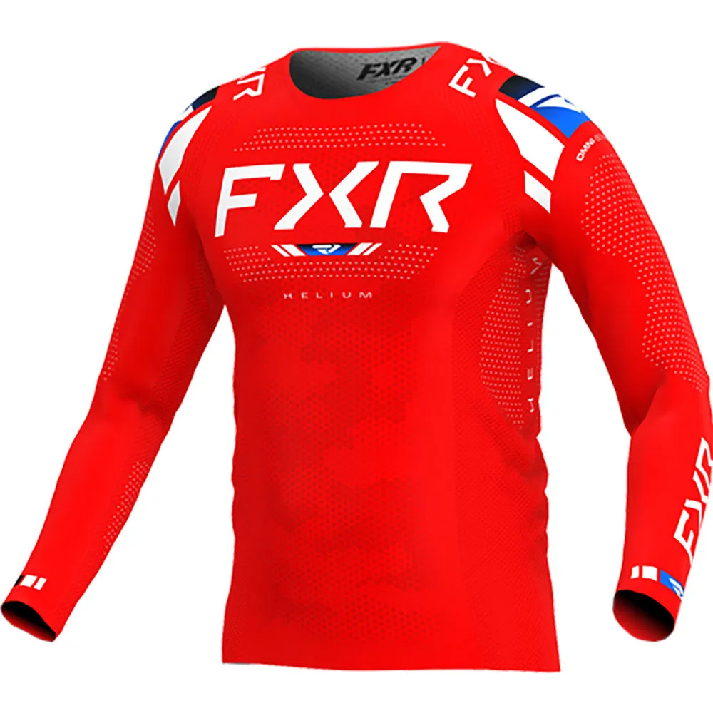 FXR Helium MX Offroad Jersey Cayenne Red