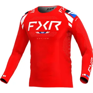 FXR Helium MX Offroad Jersey Cayenne Red