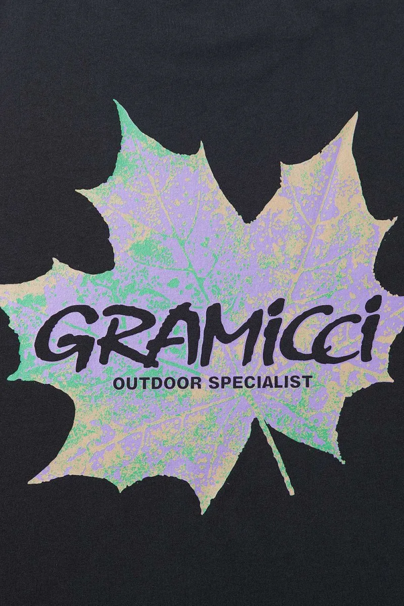Gramicci Leaf T-Shirt (Black)