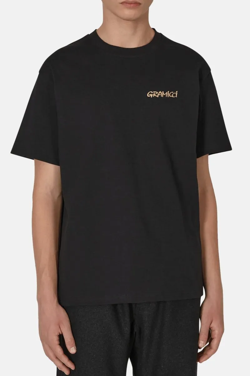 Gramicci Leaf T-Shirt (Black)