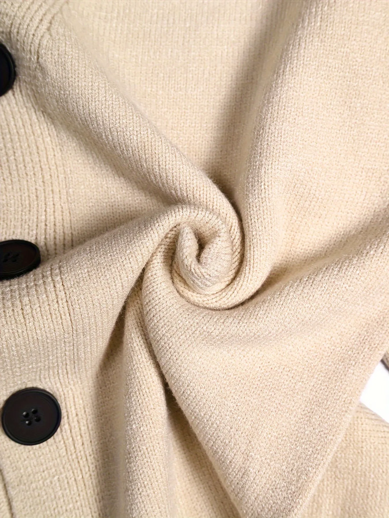 JARLON | Solid Knitted Mens Cardigan