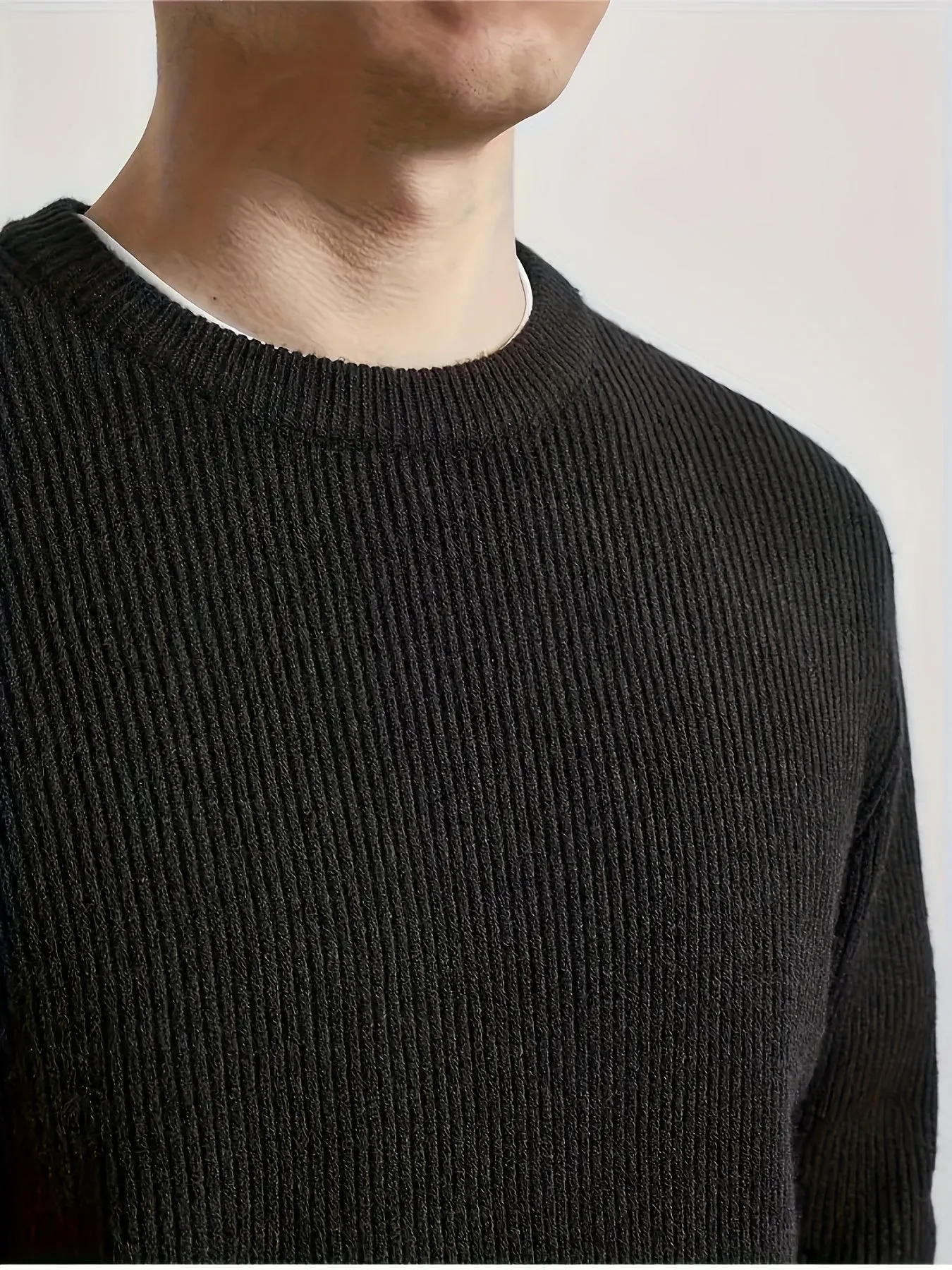 LAURIS | Casual Mens Pullover with Round Neck