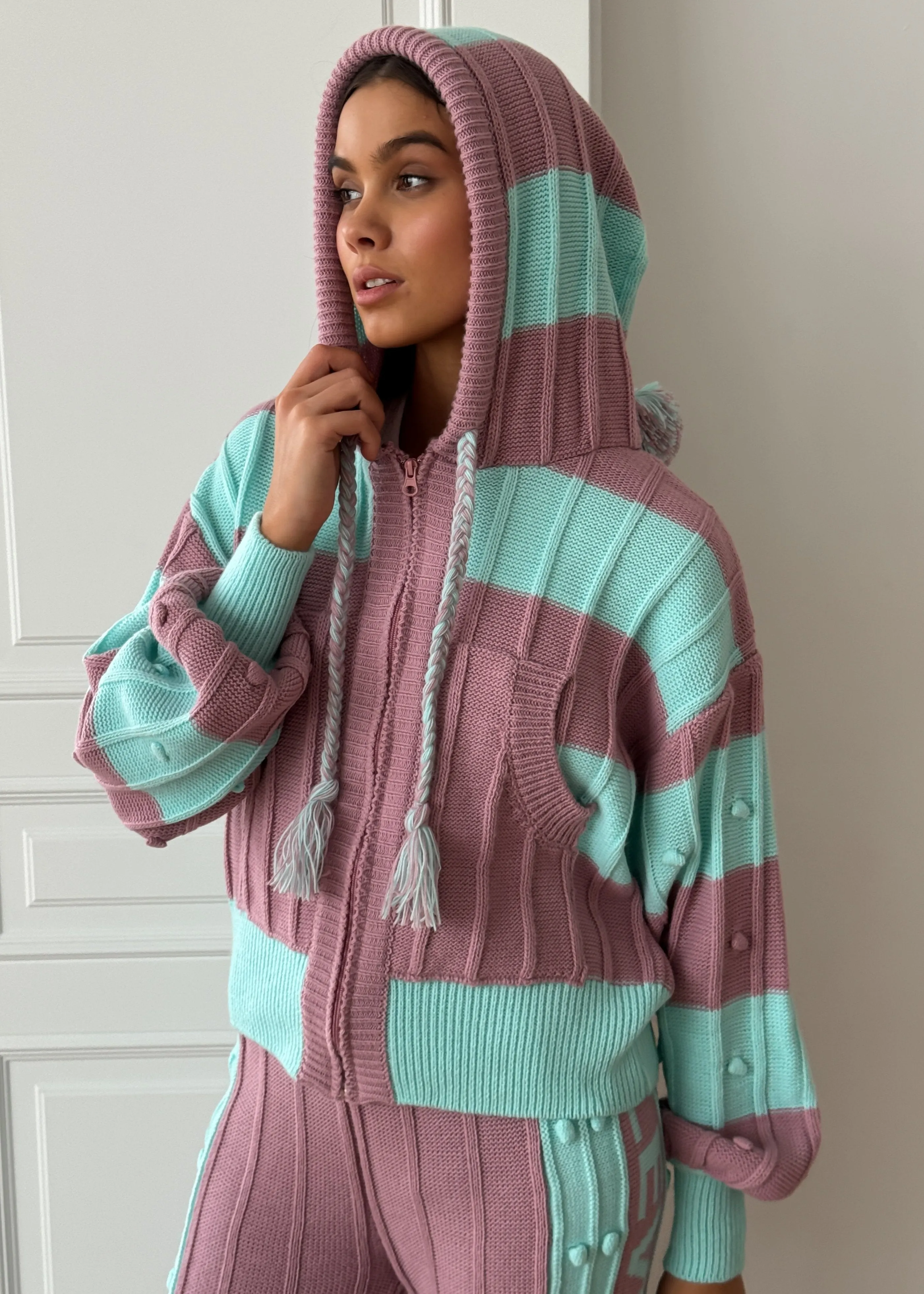 Mint Boho Knitwear Set - Cozy, Stylish & Versatile