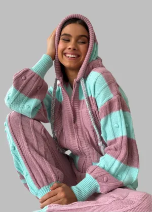 Mint Boho Knitwear Set - Cozy, Stylish & Versatile