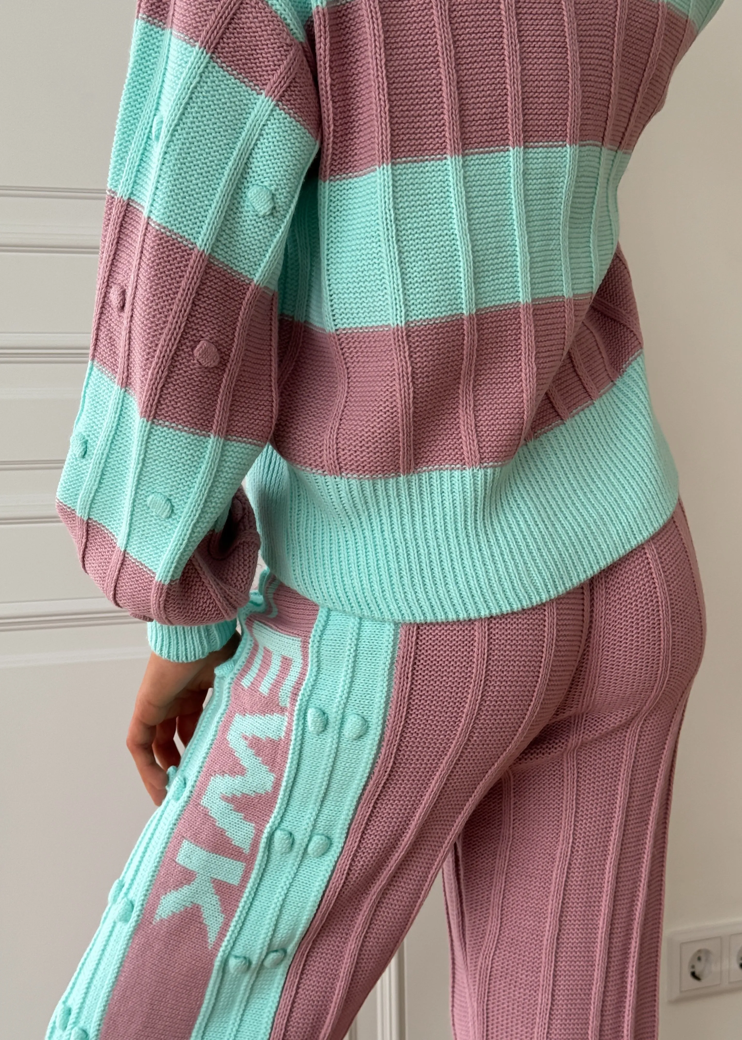 Mint Boho Knitwear Set - Cozy, Stylish & Versatile