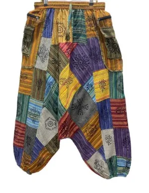 Pant - Patchwork Side Zippers
