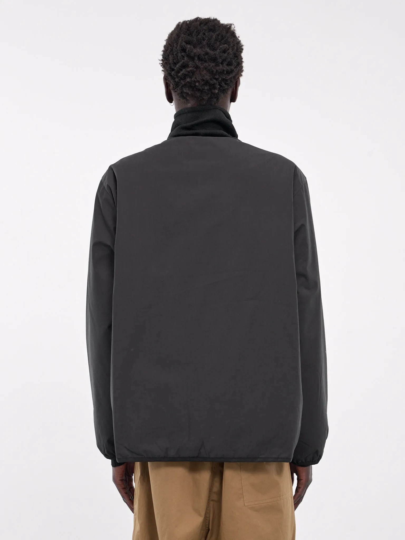 Reversible Down Cardigan (SUAF361U-CHARCOAL)