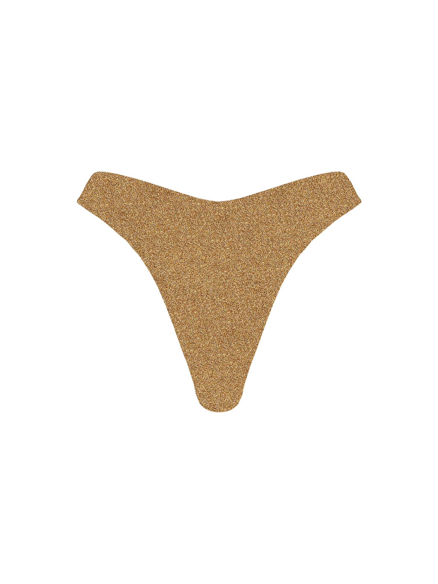 Stardust ~ Low-Waist Thong - Light Gold