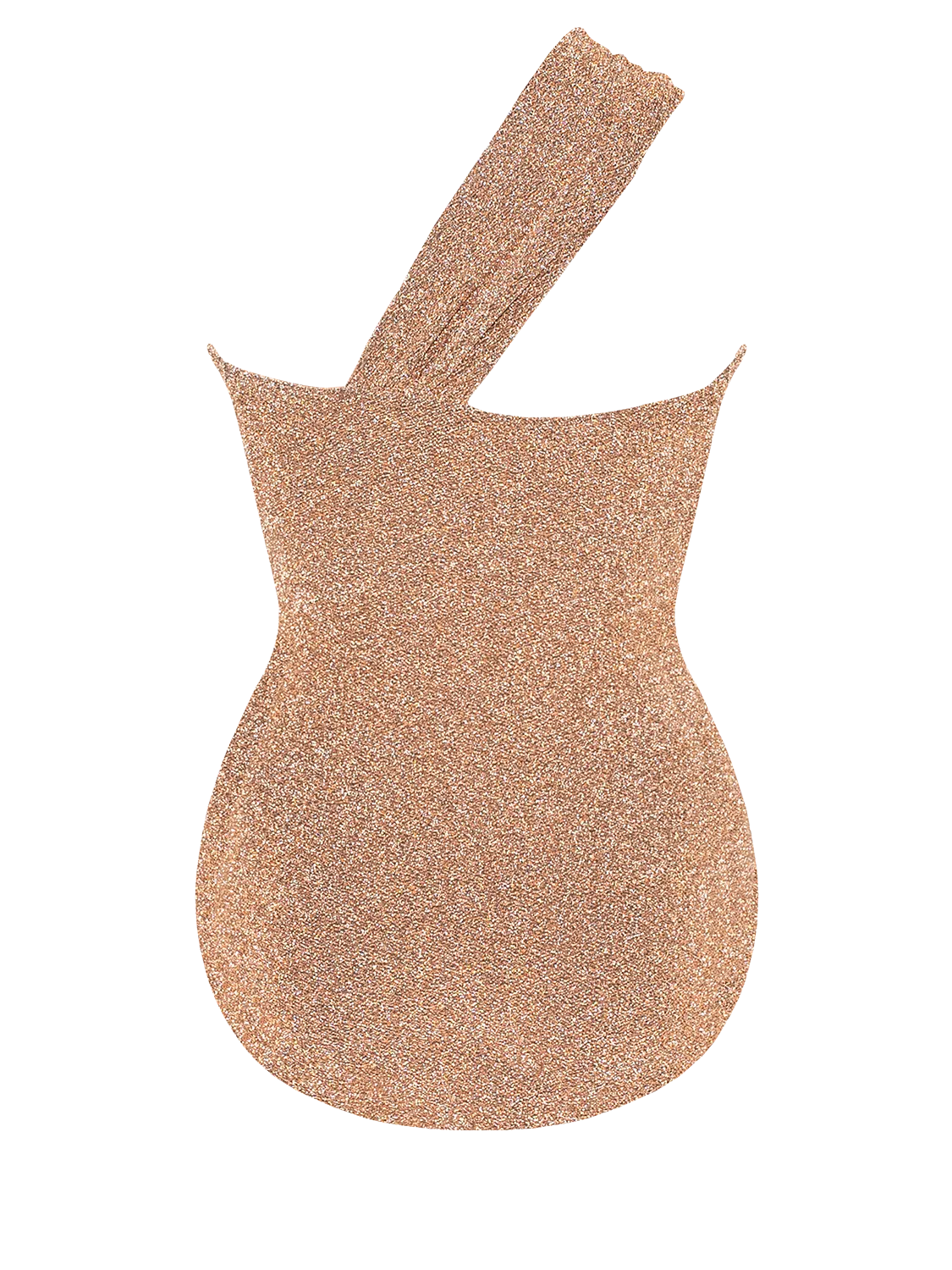 Stardust ~ One Shoulder One-piece - Light Copper