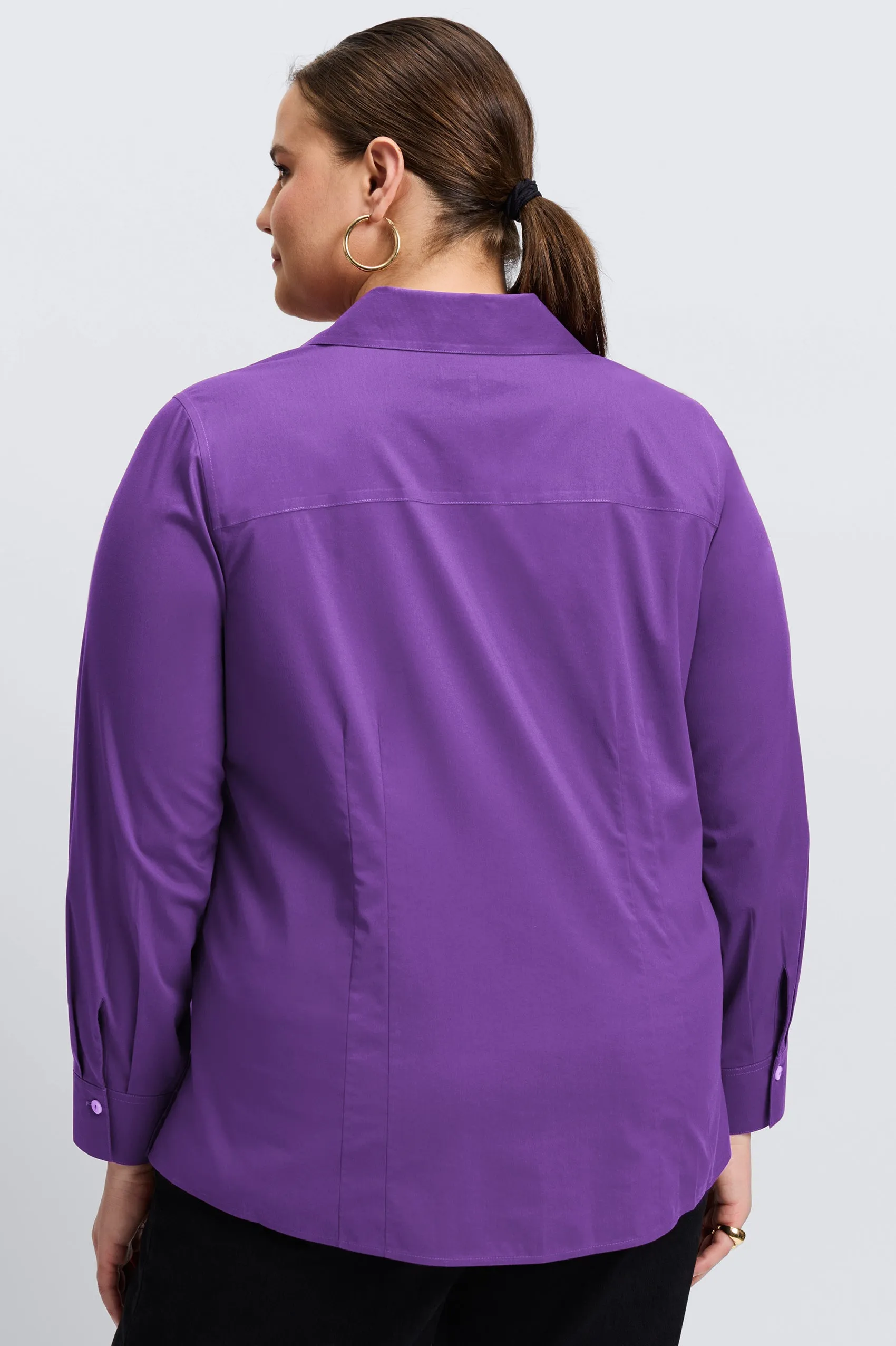 Taylor Plus Essential Stretch No Iron Shirt