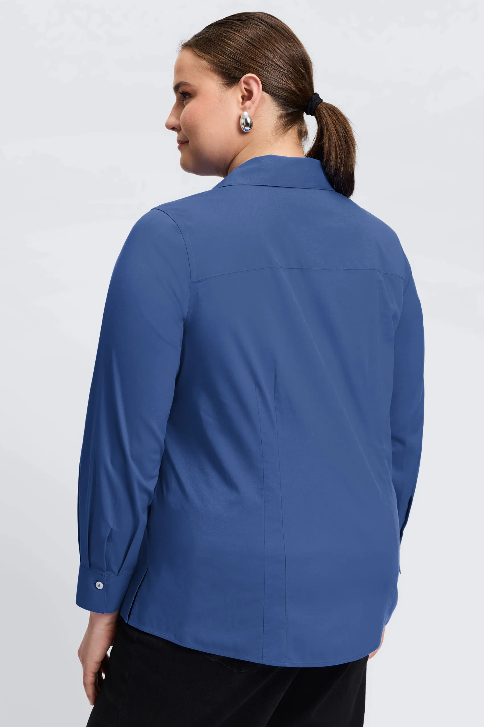 Taylor Plus Essential Stretch No Iron Shirt
