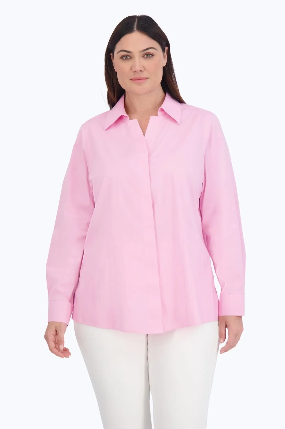 Taylor Plus Essential Stretch No Iron Shirt