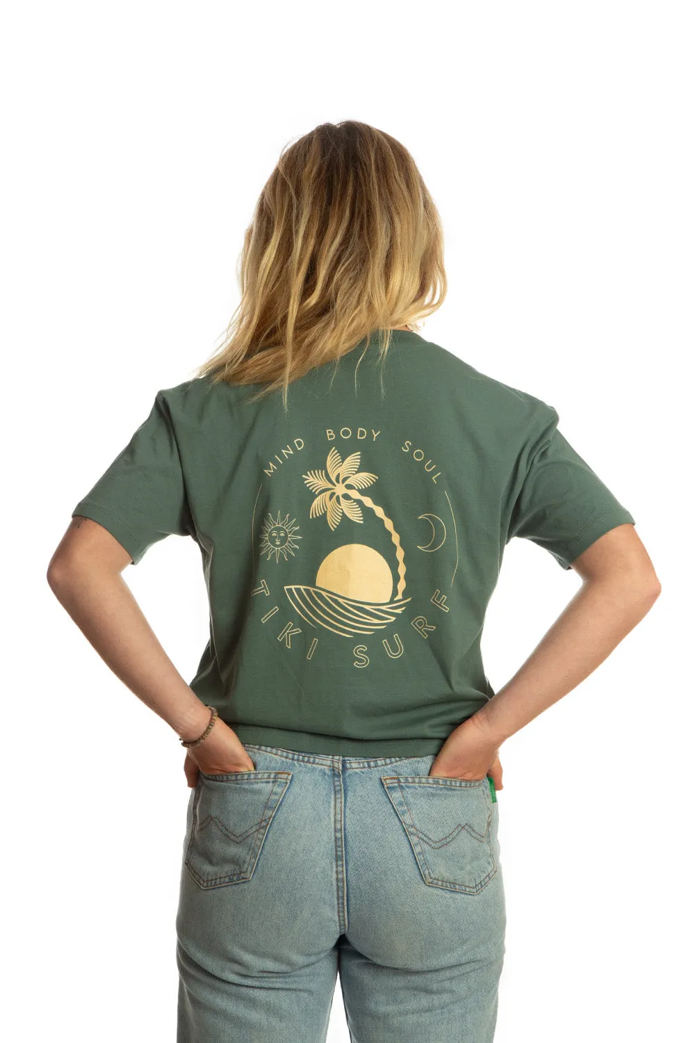 Tiki Simple Soul T-Shirt Green