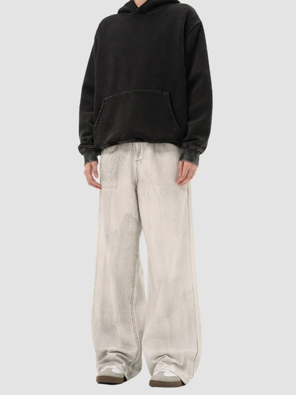 WLS National Trend Washed Old Drape Pants