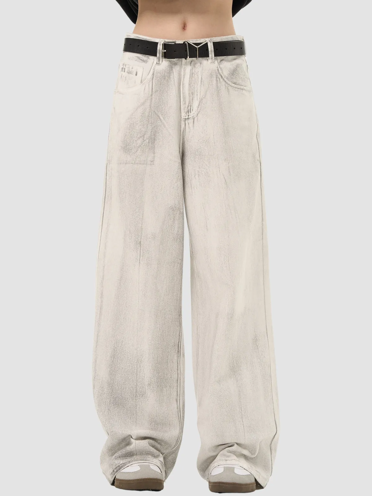 WLS National Trend Washed Old Drape Pants