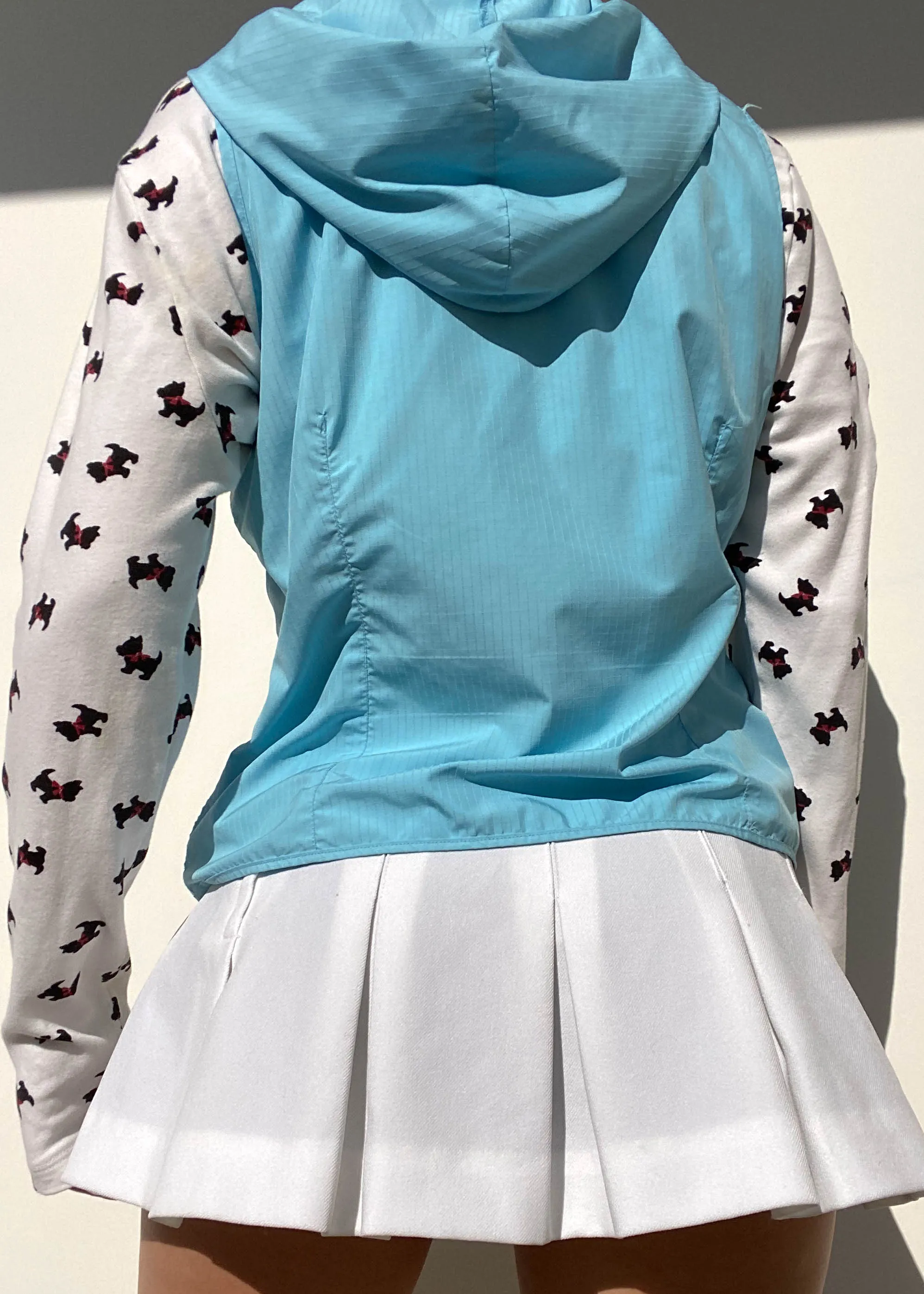 Y2k Baby Blue Lightweight Vest (S)